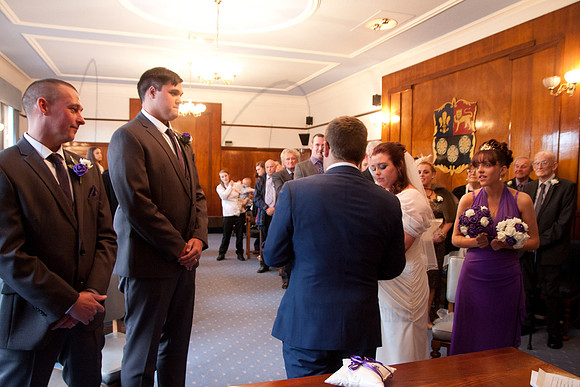 Scott & Gaby Prescot Registry office