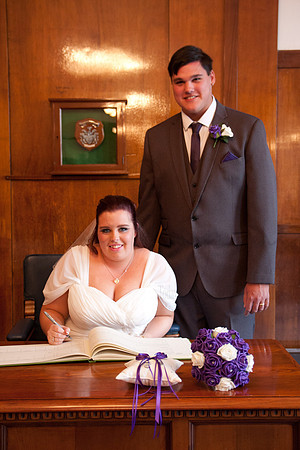 Scott & Gaby Prescot Registry office