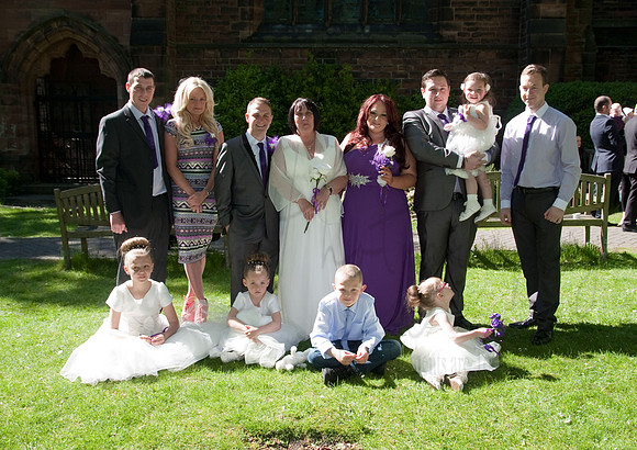 Graham & Debi All Hallows Church & Goals Speke