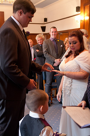 Scott & Gaby Prescot Registry office
