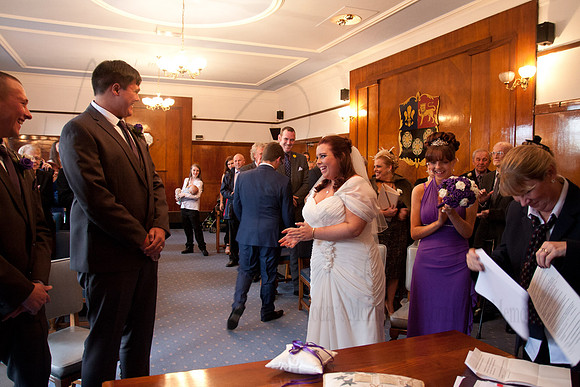 Scott & Gaby Prescot Registry office