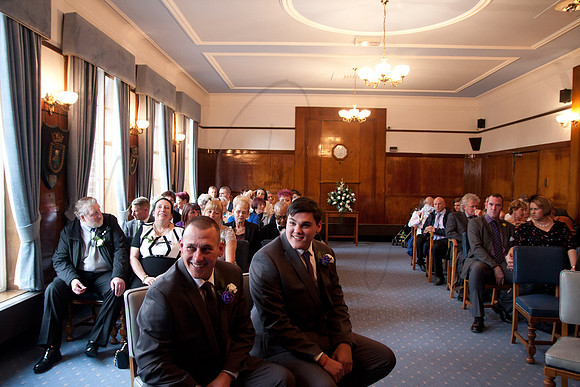 Scott & Gaby Prescot Registry office