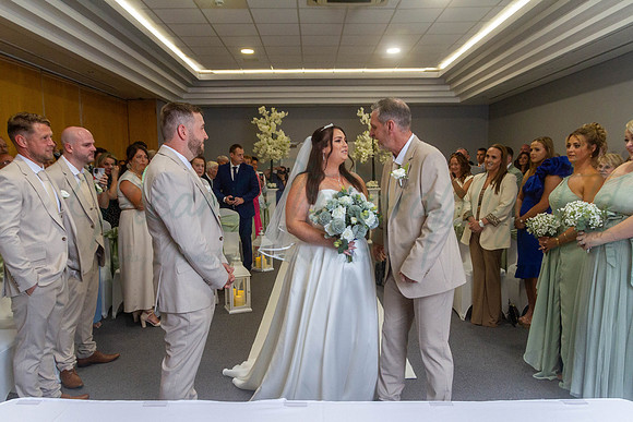 Dean & Kelly Wedding At Mecure St Helens.