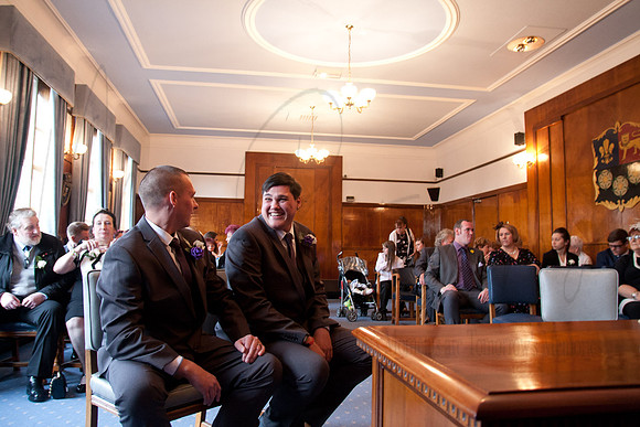 Scott & Gaby Prescot Registry office