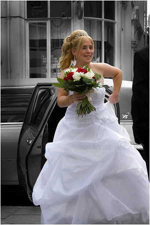 Margie & Mike Cotton exchange Wedding