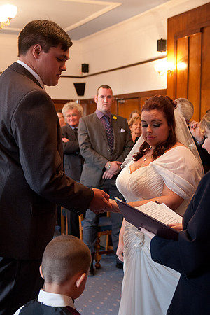 Scott & Gaby Prescot Registry office
