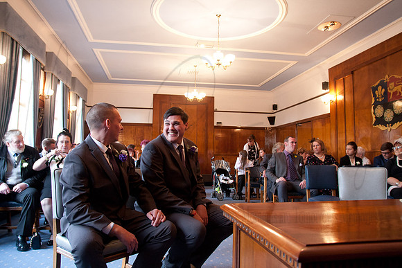 Scott & Gaby Prescot Registry office