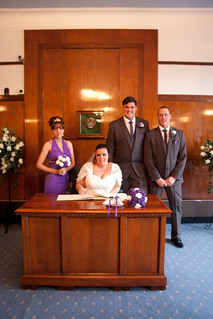 Scott & Gaby Prescot Registry office