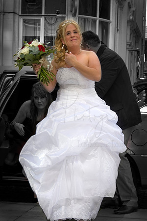 Margie & Mike Cotton exchange Wedding