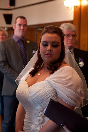 Scott & Gaby Prescot Registry office