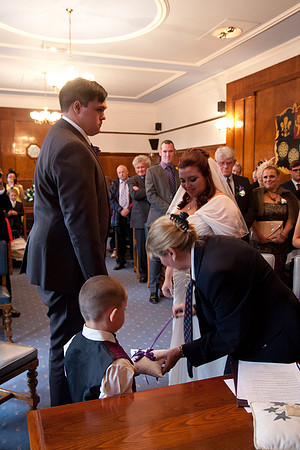Scott & Gaby Prescot Registry office