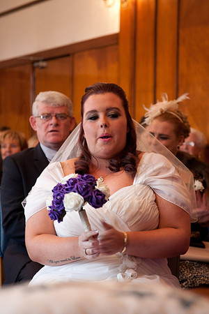 Scott & Gaby Prescot Registry office