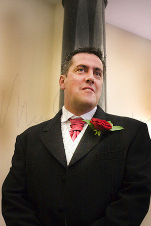 Margie & Mike Cotton exchange Wedding