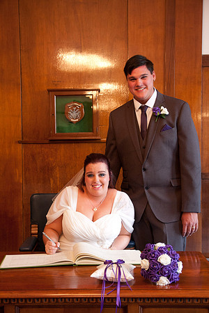 Scott & Gaby Prescot Registry office