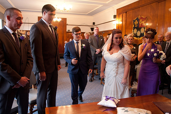 Scott & Gaby Prescot Registry office