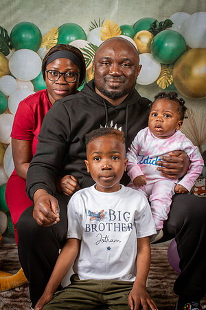 Miracle Family portraits