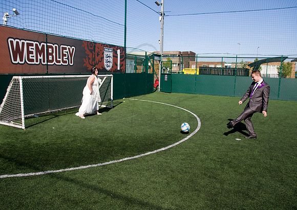 Graham & Debi All Hallows Church & Goals Speke