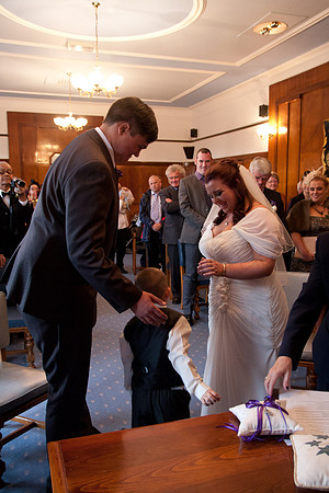 Scott & Gaby Prescot Registry office