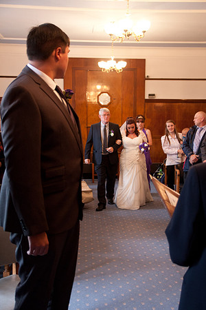 Scott & Gaby Prescot Registry office