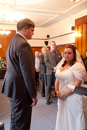 Scott & Gaby Prescot Registry office