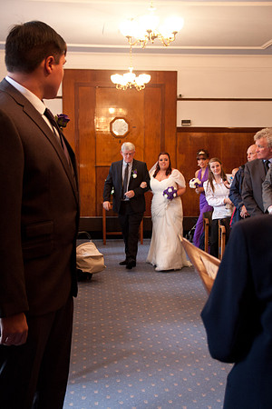 Scott & Gaby Prescot Registry office