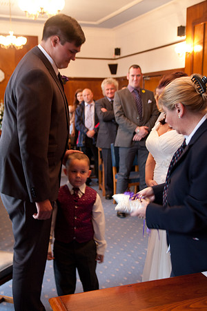 Scott & Gaby Prescot Registry office