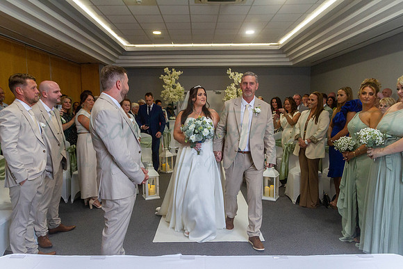 Dean & Kelly Wedding At Mecure St Helens.