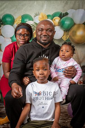 Miracle Family portraits