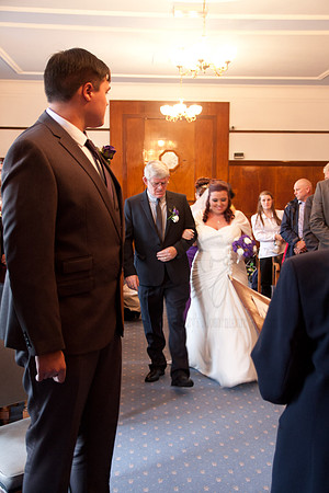 Scott & Gaby Prescot Registry office