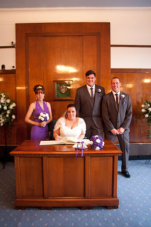 Scott & Gaby Prescot Registry office