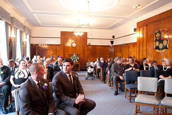 Scott & Gaby Prescot Registry office