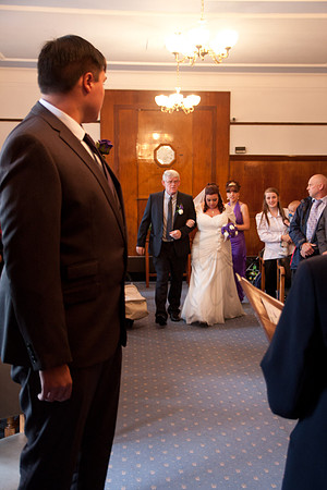 Scott & Gaby Prescot Registry office