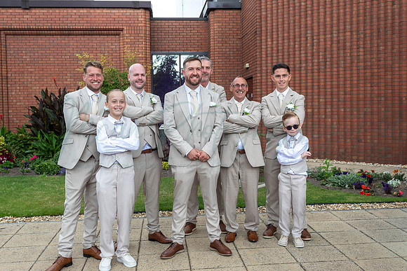 Dean & Kelly Wedding At Mecure St Helens.