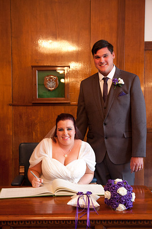 Scott & Gaby Prescot Registry office