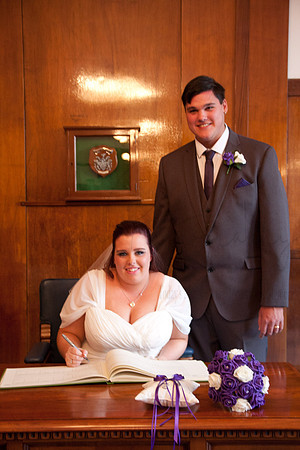Scott & Gaby Prescot Registry office