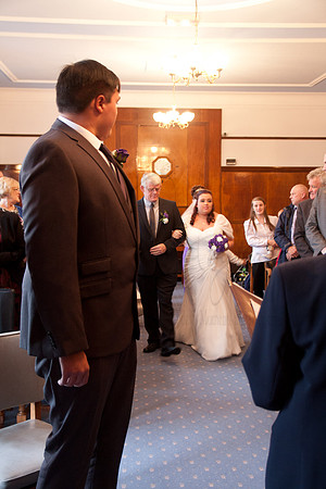 Scott & Gaby Prescot Registry office